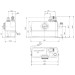 GRUNDFOS Kleinhebeanlage Sololift2 WC-1 0,6kW 230V 453x176x347mm