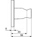 HA Wandbrausehalter Hansaliving 4444 0163 verchromt