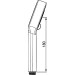 HA Handbrause Hansabasicjet 4463, verchromt