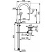 HA Waschtisch-Einhandmischer Hansapinto 4510, verchromt