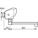 HA Waschtisch Elektronik-Temperier-Wand- Batterie Hansaconcerto 6445, verchromt