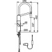 HA Spültisch-Elektronik-Einlochbatterie Hansafit 6525 2213 verchromt