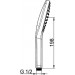 HA Handbrause Hansaactivejet Style 8431 0200 1-strahlig weiß/chrom