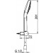 HA Wannenset Hansaactivejet 8438 0133 grau/chrom