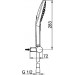 HA Wannenset Hansaactivejet 8438 0233 weiß/chrom