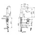 HA ND WT-Einhand-ELB Hansadesigno 5121 1183 verchromt