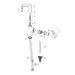 HA ND WT-Einhand-ELB Hansadesigno 5121 1183 verchromt