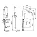 HA WT-Einhandmischer Hansadesigno 5134 2201verchromt