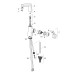 HA WT-Einhandmischer Hansadesigno 5134 2201verchromt
