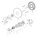 HA Funkt.Einheit m. Dekorset Einhand- Brause-Batt. Hansadesigno 8110 9563 chr
