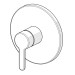HA Funkt.Einheit m. Dekorset Einhand- Brause-Batt. Hansadesigno 8110 9563 chr