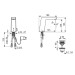 HA Waschtischbatterie HANSALOFT 5748 Berührungslos Chrom DN15