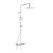 HA Regenbrause-Duscharm HANSAMICRA Style 4435 3-strahlig Ausld. 445-470 mm chr