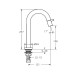 HA Waschtisch Standventil Hansanova Style 5091 verchromt