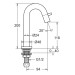 HA Waschtisch Standventil Hansanova Style 5093 verchromt