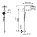 HANSA Kopfbrause-Set HANSAVIVA 4419, chrom  