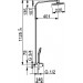 HA Brause-Thermostat-Batt. f. Wandaufbau Hansaemotion 5865 0171 82 weiß/chrom