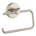 HG Papierrollenhalter Logis brushed nickel ohne Deckel