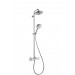 Hansgrohe Showerpipe Raindance Select chrom mit Kopfbrause Raindance Air 1jet 240mm