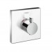 HG Thermostat UP ShowerSelect Glas Highflow Fertigset weiss/chrom