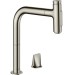 Hansgrohe 2-L.Spültischmischer 200 Select 2jet sBox Ausziehbr.M7120-H200 edelstahl-opt.
