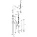 Hansgrohe 2-Loch SPTM 200 Metris Select M71 Ausziehbrause 2jet sBox chrom