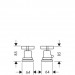 Hansgrohe 2-L.Thermostatmischer Axor Citterio F-Set chrom m.Kreuzgr.Wannenrandmontage