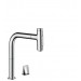 Hansgrohe 2-Loch SPTM 200 Metris Select M71 Ausziehbrause 2jet chrom