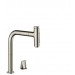 Hansgrohe 2-Loch SPTM 200 Metris Select M71 Ausziehbrause 2jet edelstahl-optik