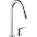 Hansgrohe 2-Loch Spültischmischer Axor Citterio M chrom mit Ausziehbrause