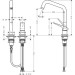 Hansgrohe 2-Loch Spültischmischer Axor Citterio M chrom mit Schwenkauslauf