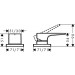 Hansgrohe 2-Loch Wannenmischer Metropol F-Set chrom Wannenrandmontage