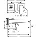 Hansgrohe 2-Loch Waschtischarmatur Unterputz Fine Logis F-Set chrom