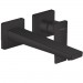 Hansgrohe Metropol 2-Loch Waschtischarmatur Unterputz F-Set mattschwarz langer Ausl.
