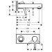 Hansgrohe 2-Loch Waschtischmischer Unterputz Talis S F-Set chrom kurzer Auslauf