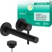 Hansgrohe 2-Loch Waschtischmischer Unterputz  Zesis S F-Set 195mm Auslauf mattschwarz