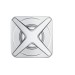 Hansgrohe 3-L.Waschtischarmatur Axor Citterio E Fertigset Wandmontage chrom