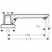 Hansgrohe 3-Loch Wannenarmatur Axor Urquiola F-Set f.Wannenrand chrom
