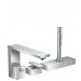 Hansgrohe 3-Loch Wannenmischer Axor Edge F-Set chrom Wannenrandmontage
