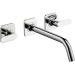 Hansgrohe 3-Loch Waschtischarm.Axor Citterio M Wand Fertigset lang chrom m.Hebelgriffen