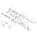 Hansgrohe 3-Loch Waschtischarm.Axor Citterio Wand F-Set lang chrom m.Platte u.Hebelgr
