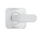 Hansgrohe 3-Loch Waschtischarm.UP Axor Citterio M chrom kurzer Ausl.m.Hebelgr.