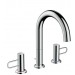 Hansgrohe 3-Loch Waschtischarmatur 200 Axor Uno Bügelgriff BN