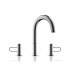 Hansgrohe 3-Loch Waschtischarmatur 200 Axor Uno Bügelgriff chrom