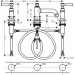 Hansgrohe 3-Loch Waschtischarmatur 30 Axor Montreux Hebelgriff chrom