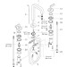 Hansgrohe 3-Loch Waschtischarmatur Axor Citterio chrom mit Hebelgriffen