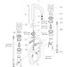 Hansgrohe 3-Loch Waschtischarmatur Axor Citterio chrom mit Kreuzgriffen