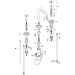 Hansgrohe 3-Loch Waschtischarmatur Axor Citterio E Standmodell chrom