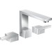 Hansgrohe 3-Loch Waschtischarmatur Axor Edge chrom