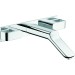 Hansgrohe 3-Loch WTA Axor Urquiola Wand chrom mit Platte u.langem Auslauf